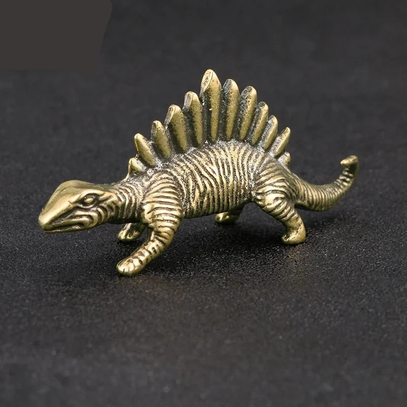 Copper Dinosaurs Figurines Tea Pets
