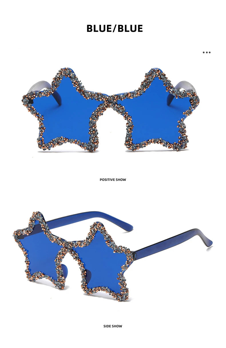Dead Set Diamond Rock Star Sunglasses