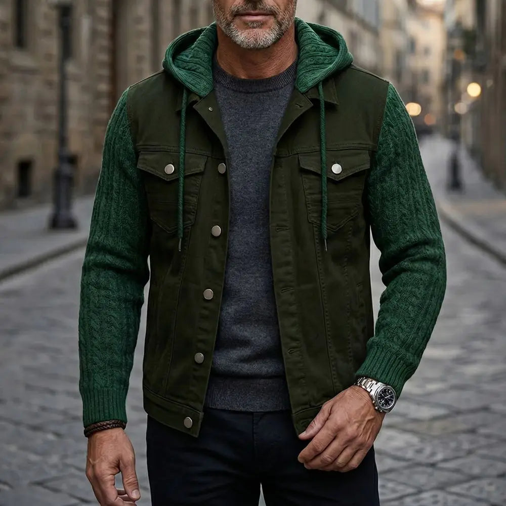 Woodsman Hooded Lightweight Jacket Cardigan