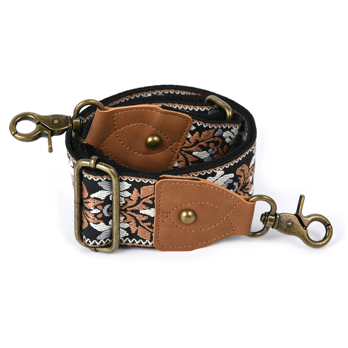 Boho Guitar Straps Embroidered Wide Handbag Luggage Straps