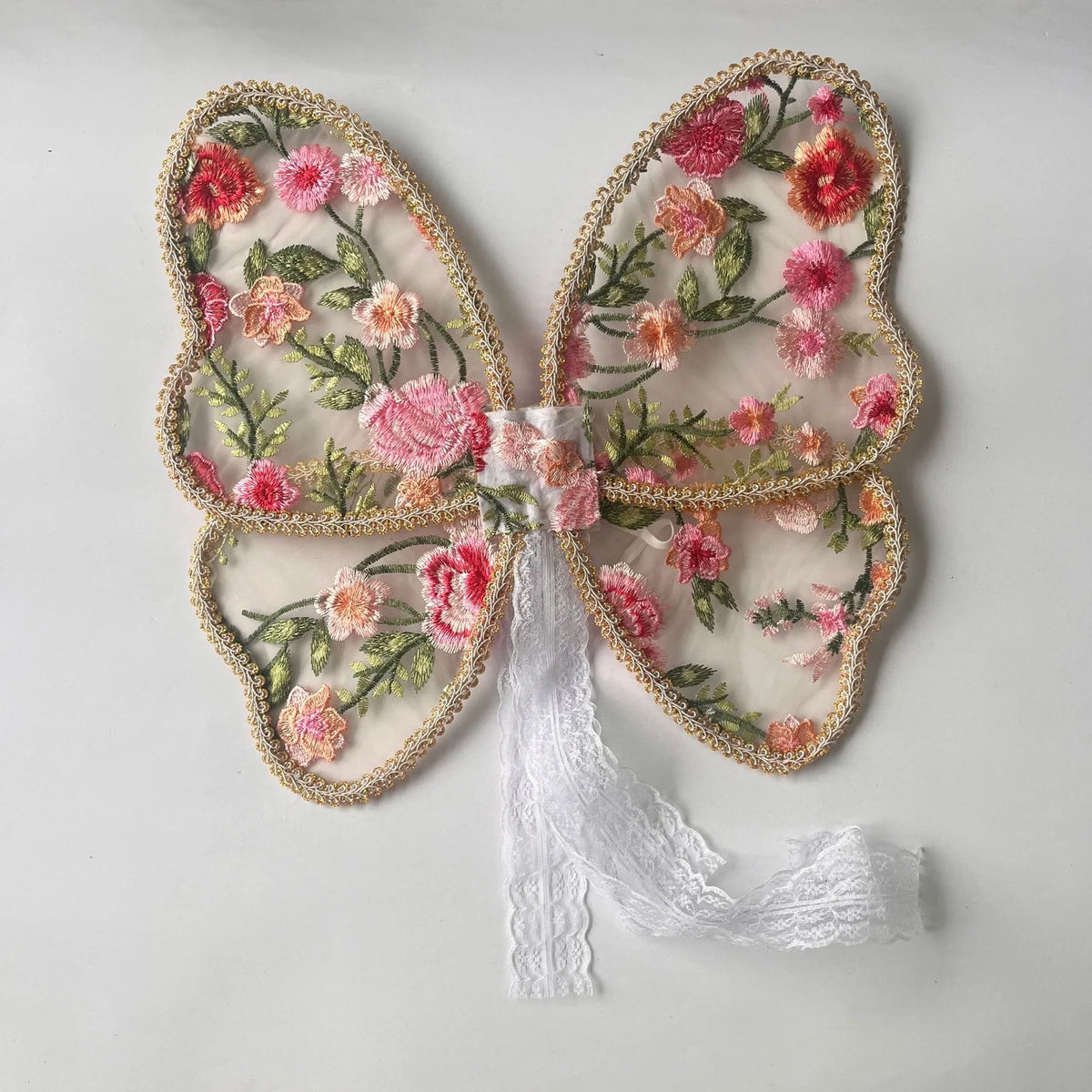 Embroidered Fairy Wings Fairy Wand Photo Props Costume Accessories