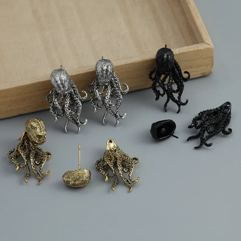 Octopus Earrings