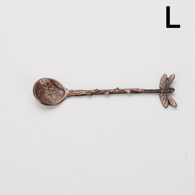 Dragonfly Branches Tea Coffee Spoons