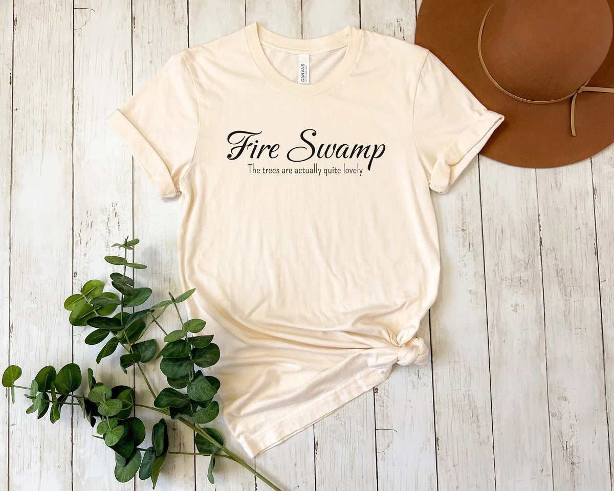The Princess Bride Fire Swamp T-Shirt Movie Quote Westley Buttercup Fairy Tale