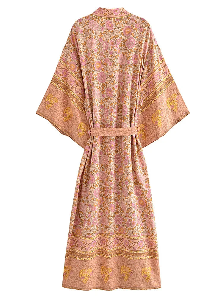 Penny Boho Long Kimono Duster
