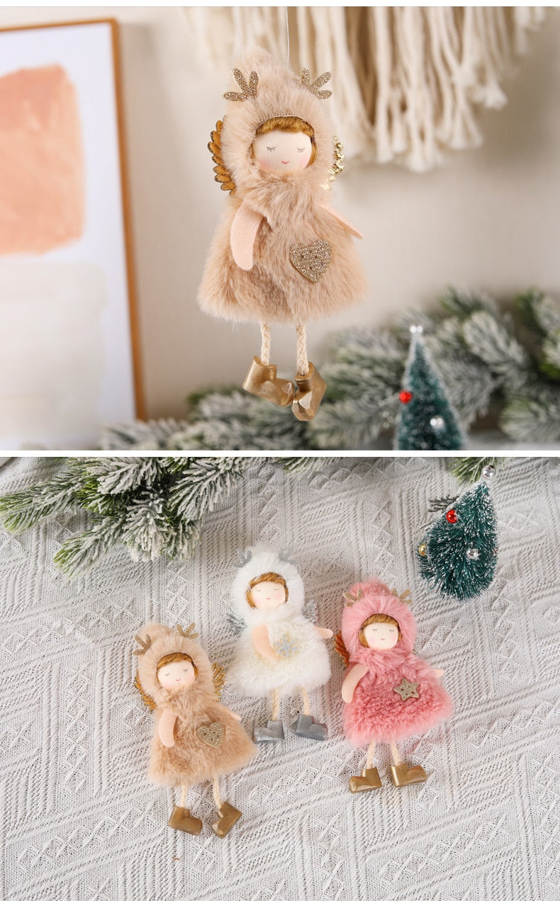 Christmas Angel Dolls Xmas Tree Ornament