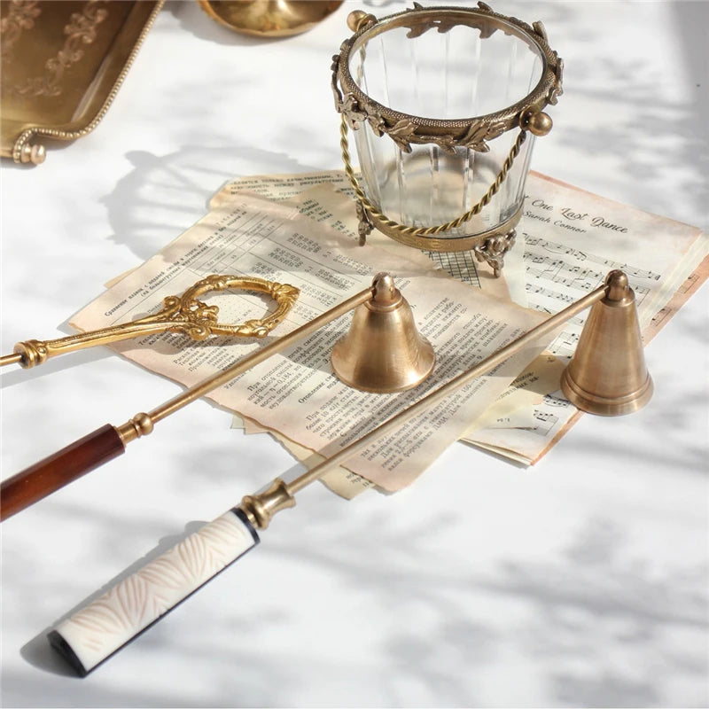 Brass Candle Snuffers Candle Extinguisher Home Decor