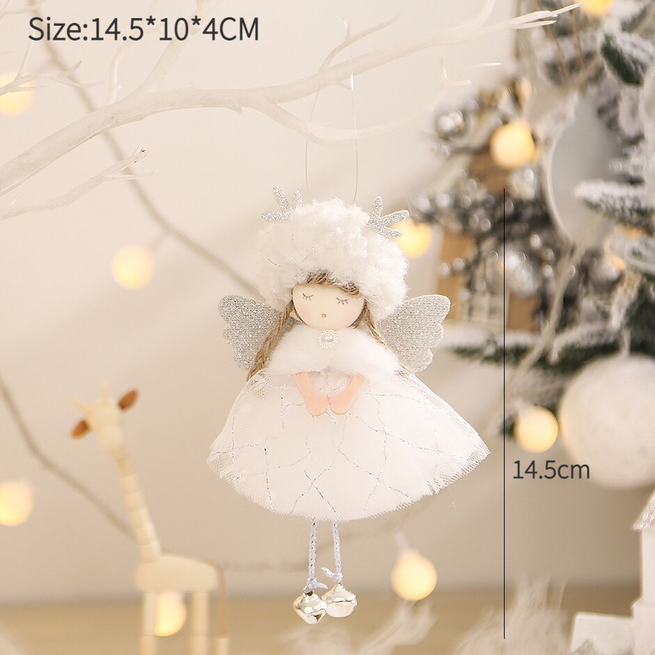 Christmas Angel Doll Xmas Tree Ornaments
