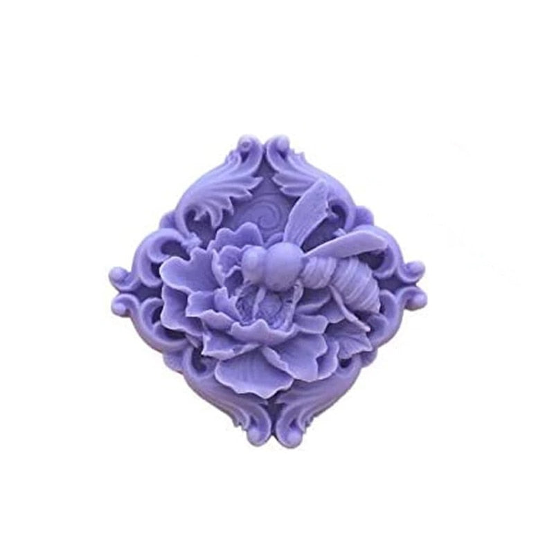 Butterfly Square Silicone Soap Food Candle Resin Craft Mould