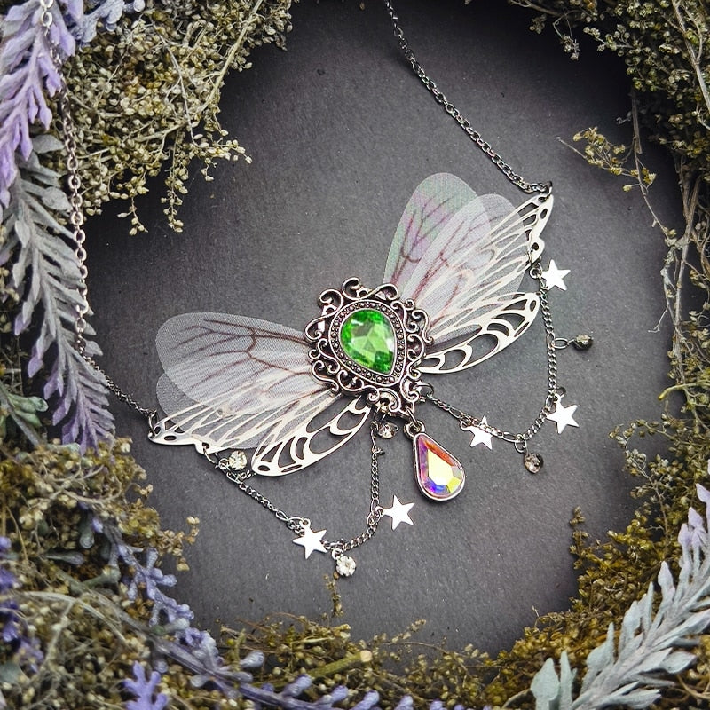 Woodland Fairies Forest Pixie Fairycore Pendant Necklaces