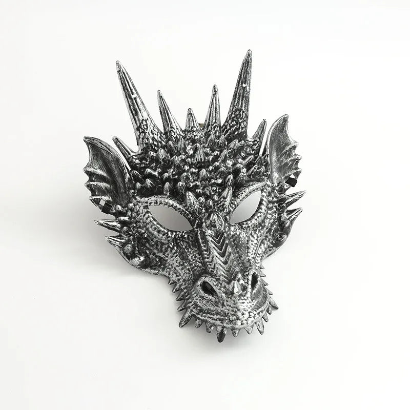 Full Face Dragon Mask Cosplay Halloween LARP Costume Masks