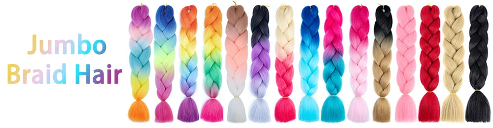 Long Braided Ponytail Hair Extensions 60CM