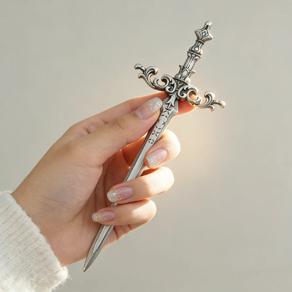 Mini Sword Hair Stick Medieval Fantasy Style