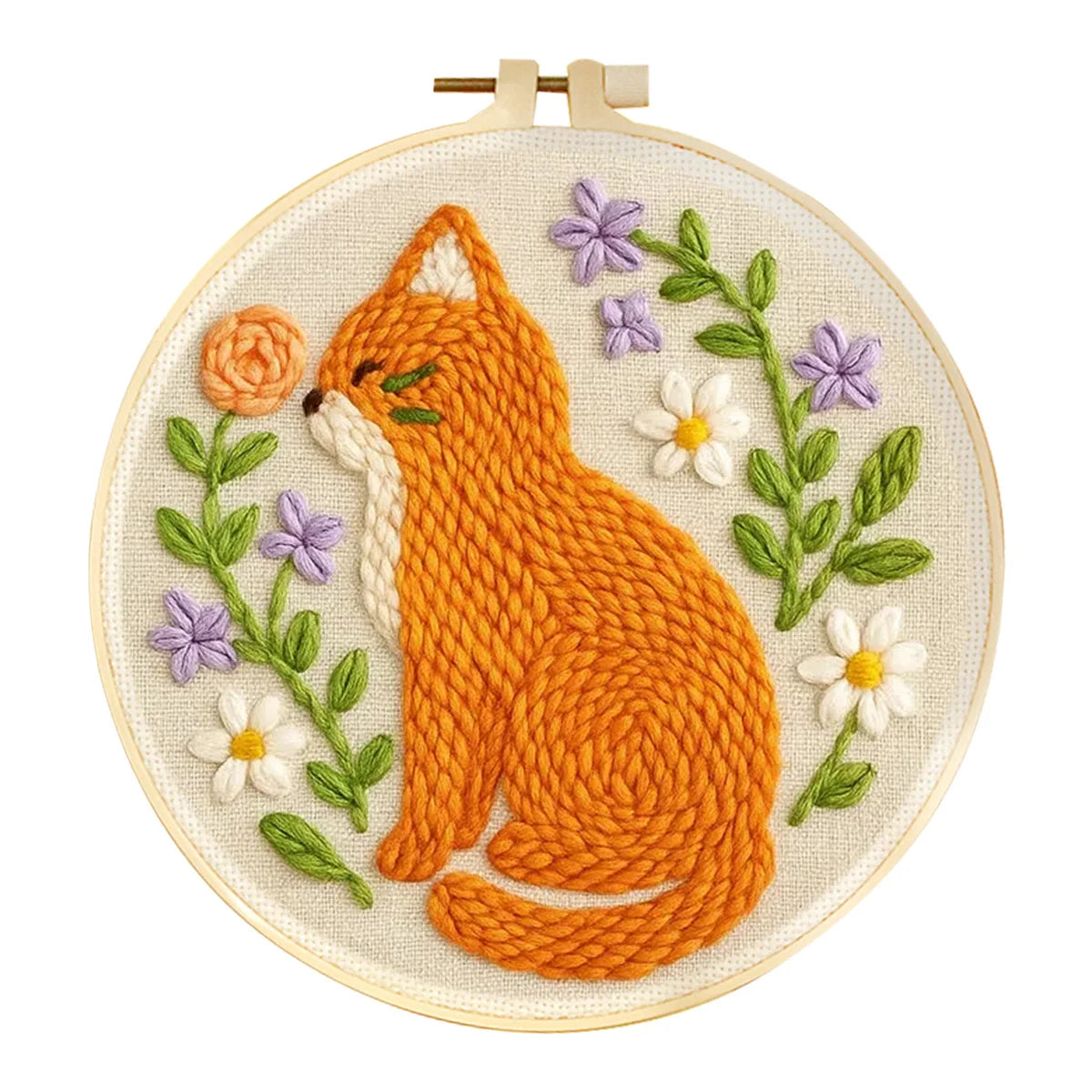 Animals DIY Punch Needle Embroidery Sets For Beginners DIY Craft Kits