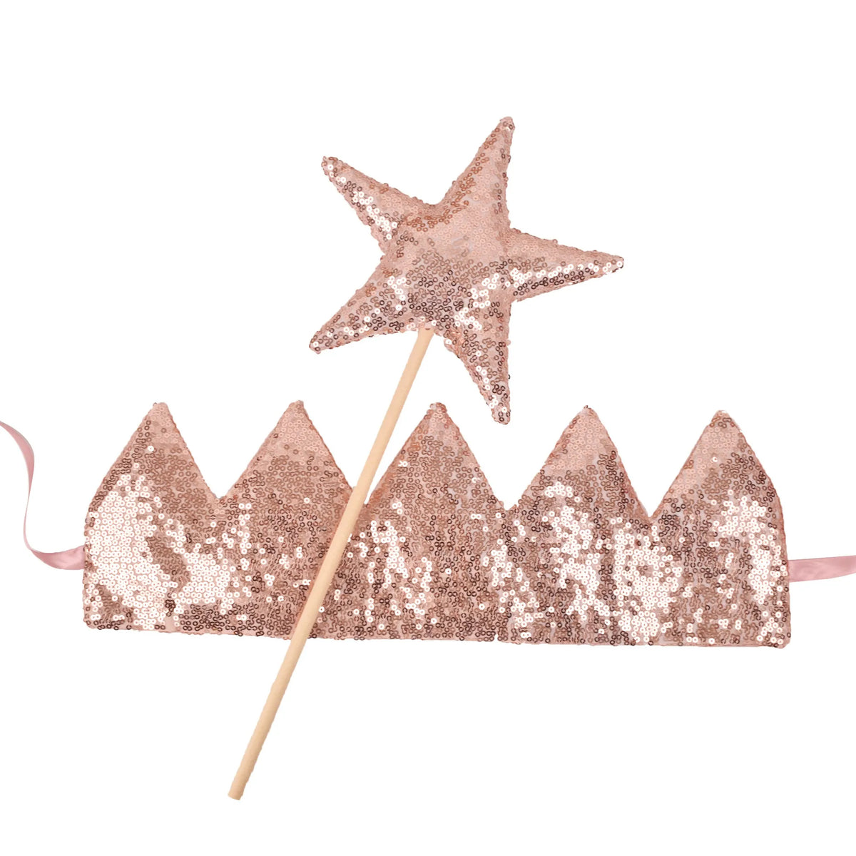 Glittery Crowns and Star Fairy Sticks
