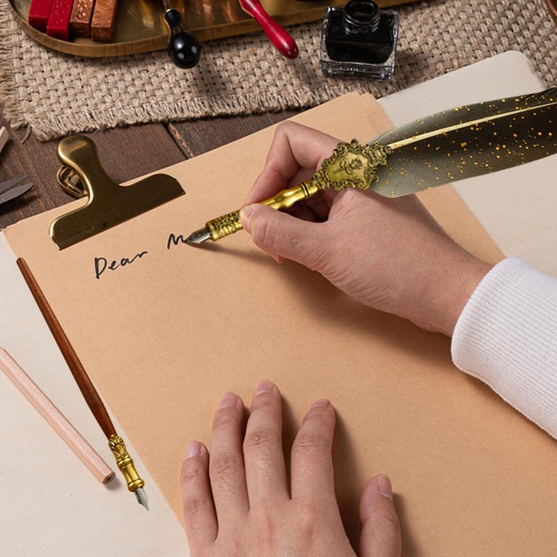 Lord Hifflebottom's Quill Pen Letter Writing Sets