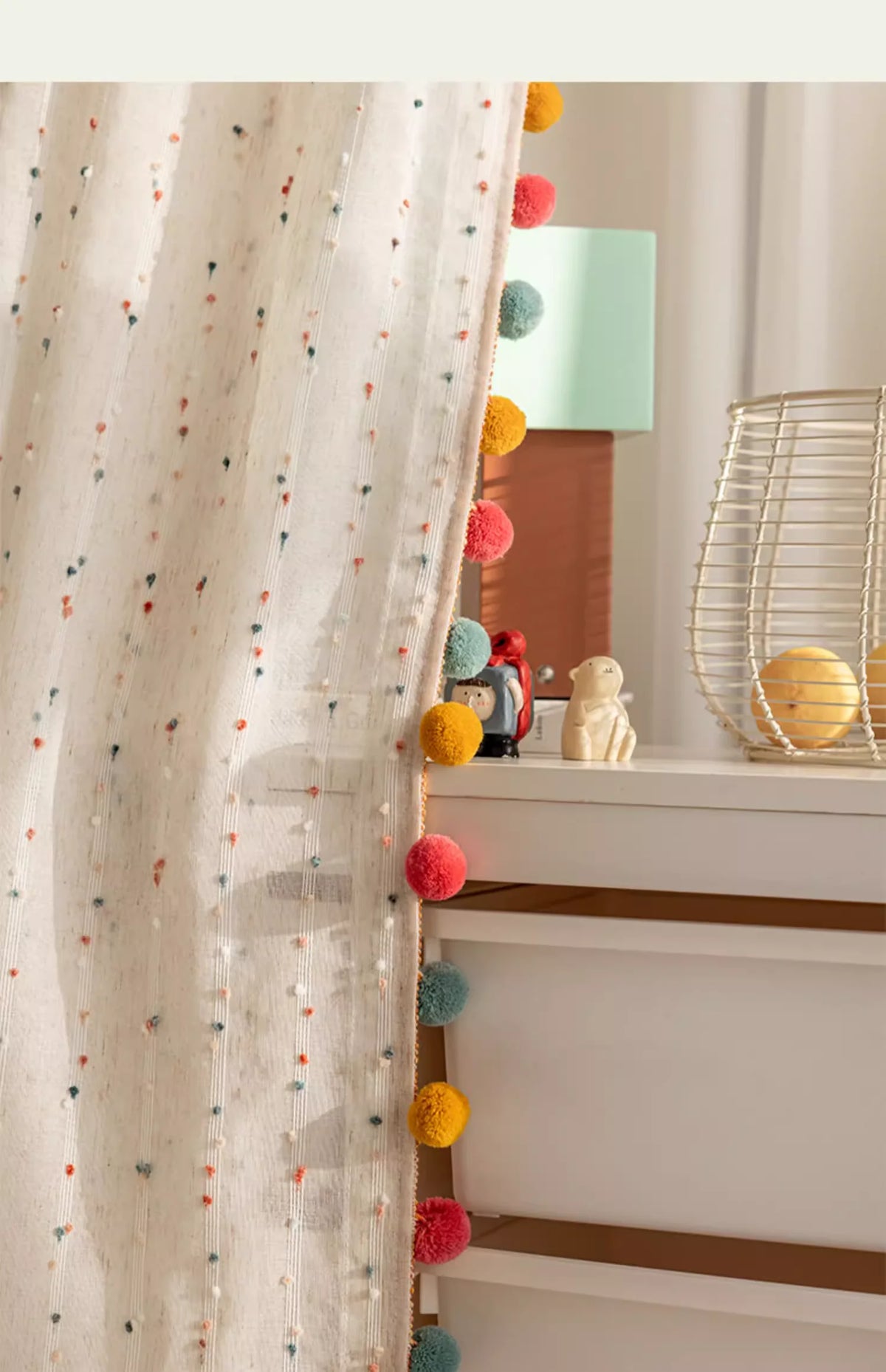 Confetti Cotton Linen Curtains