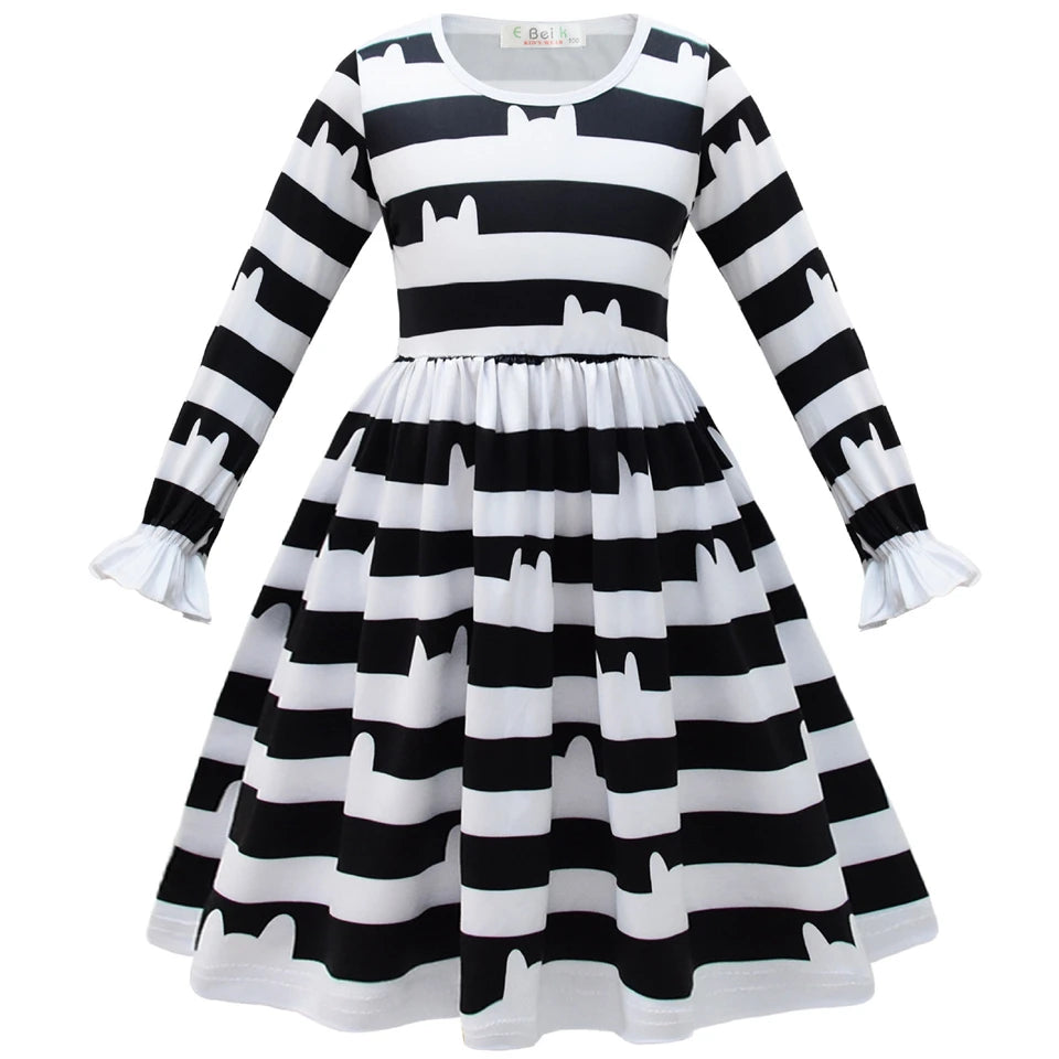 Cat Gabby Doll Striped Fancy Dress Halloween Cosplay Book Week Children's Costume