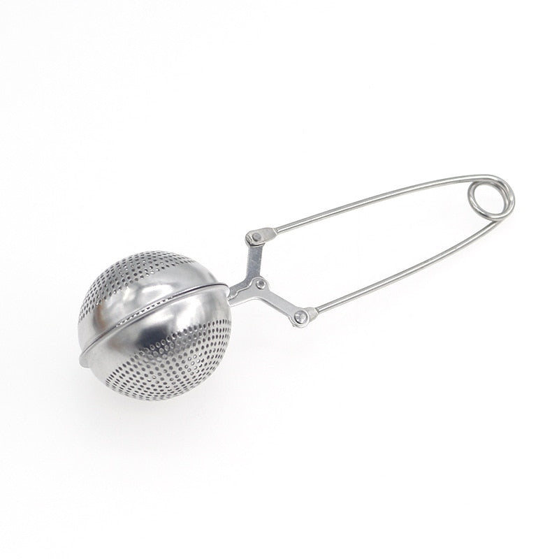 Tea Infuser Ball Stirrer Stainless Steel Mesh Tea Strainer