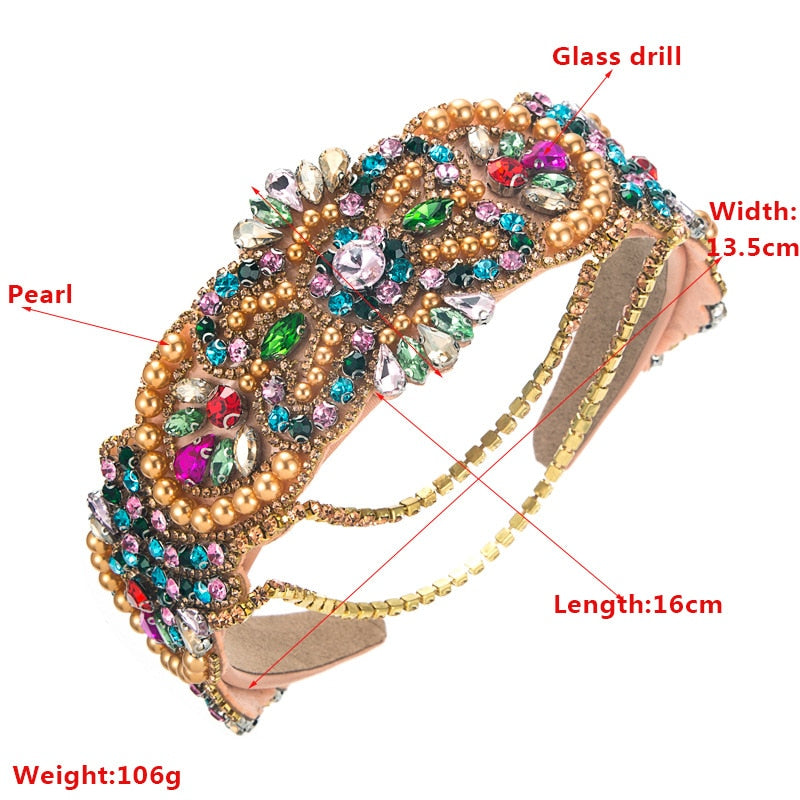 Palace Wear Pearl Tassel Headband