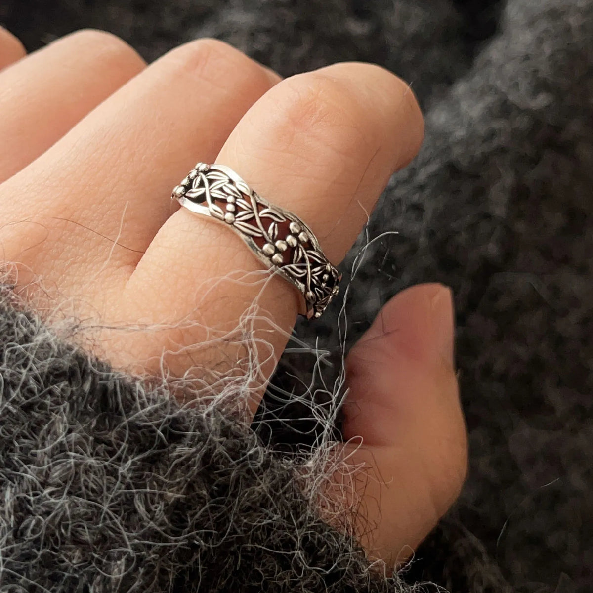 925 Sterling Silver Rings Adjustable for Stacking