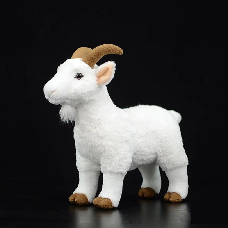 White Goat Farm Animal Plushie Toy