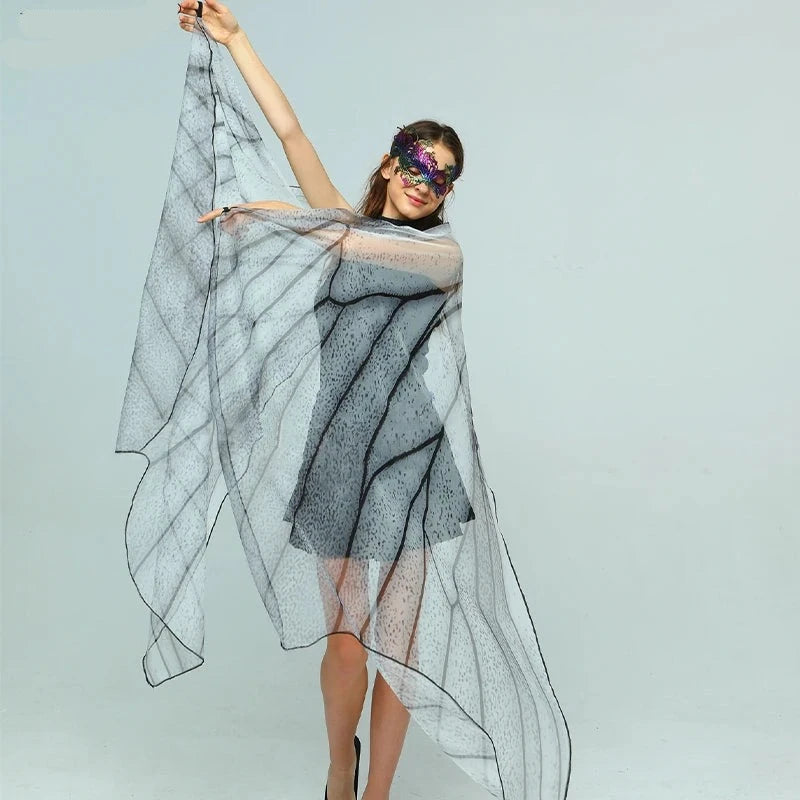 Insect Wings Dance Props Adult Butterfly Carnival Cape 168cm*135cm