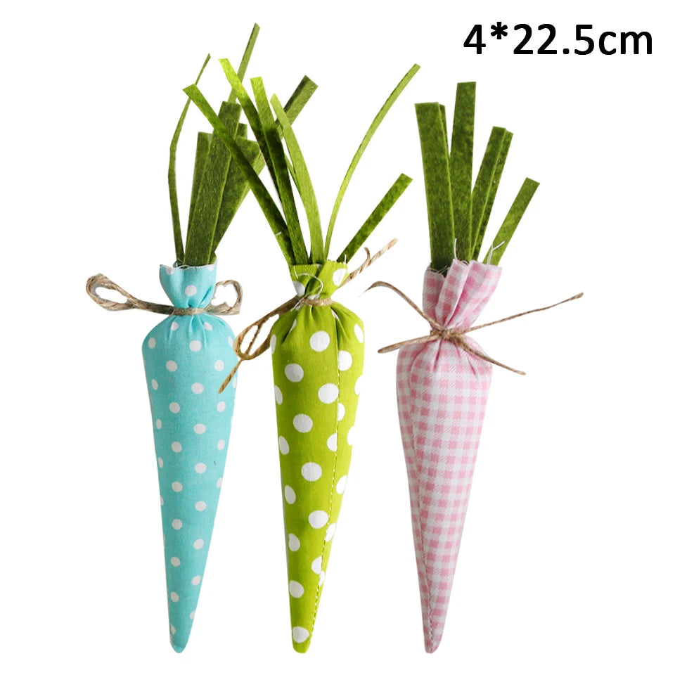 Carrot Easter Decorations, Ornaments, Craft Items