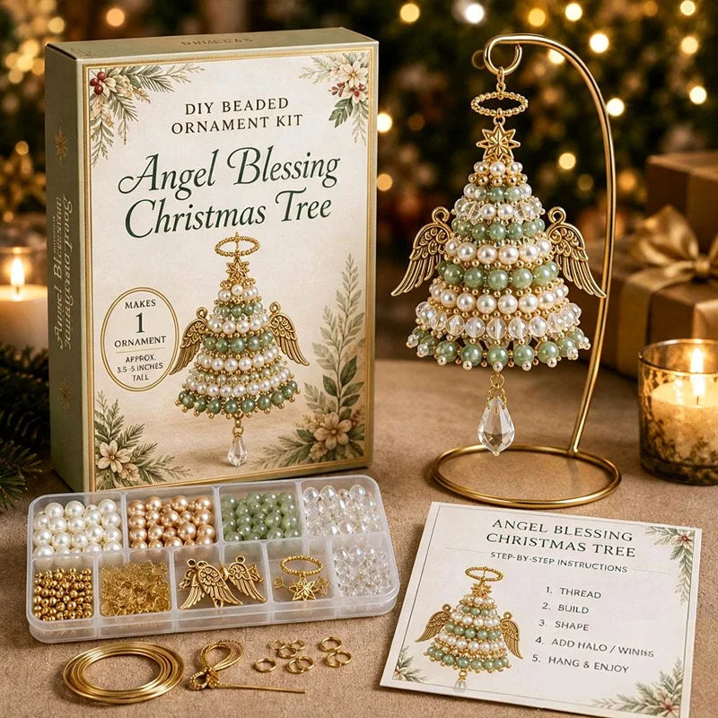 DIY Beading Christmas Tree Hanging Ornament Kit