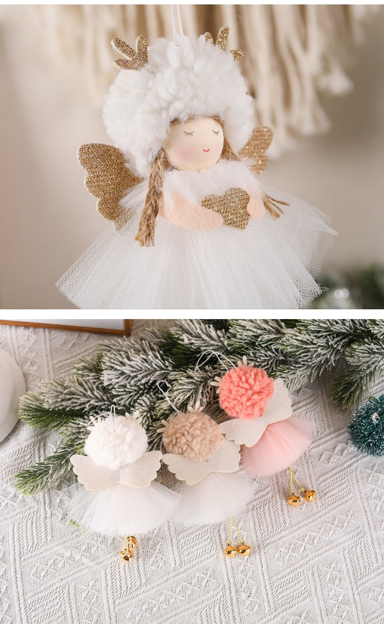 Christmas Angel Dolls Xmas Tree Ornament