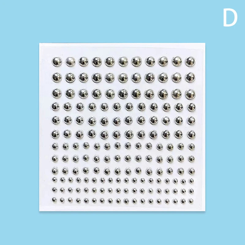 Fake Piercings Face Body Jewellery Stickers Nose Stud Self Adhesive Faux Studs