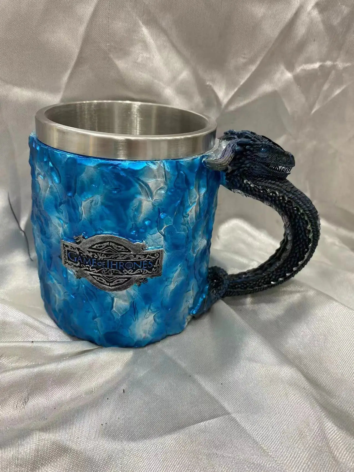 Viking Tree of Life Beer Mug Stainless Steel