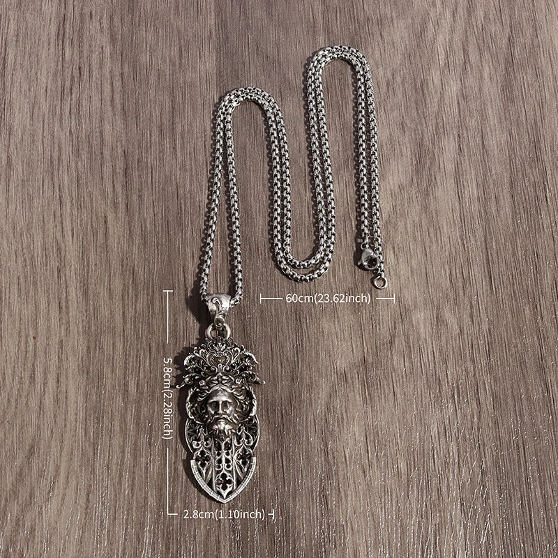 King of The Gods Zeus Pendant Necklace