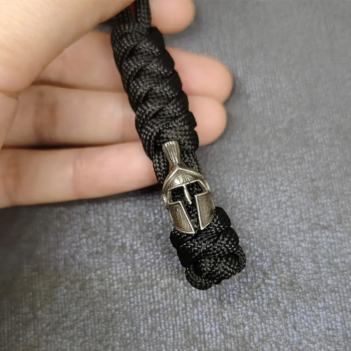 Warriror Helmets Paracord Beads Lanyard Dreadlock Beard Bead