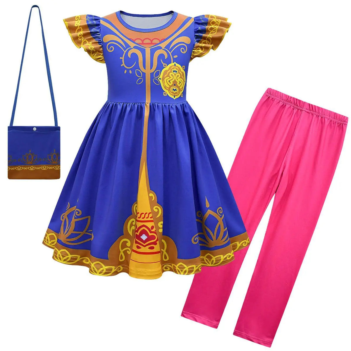 Mira Royal Detective Kids Cosplay Girl Fancy Dress Halloween Gown And Cloak Costume