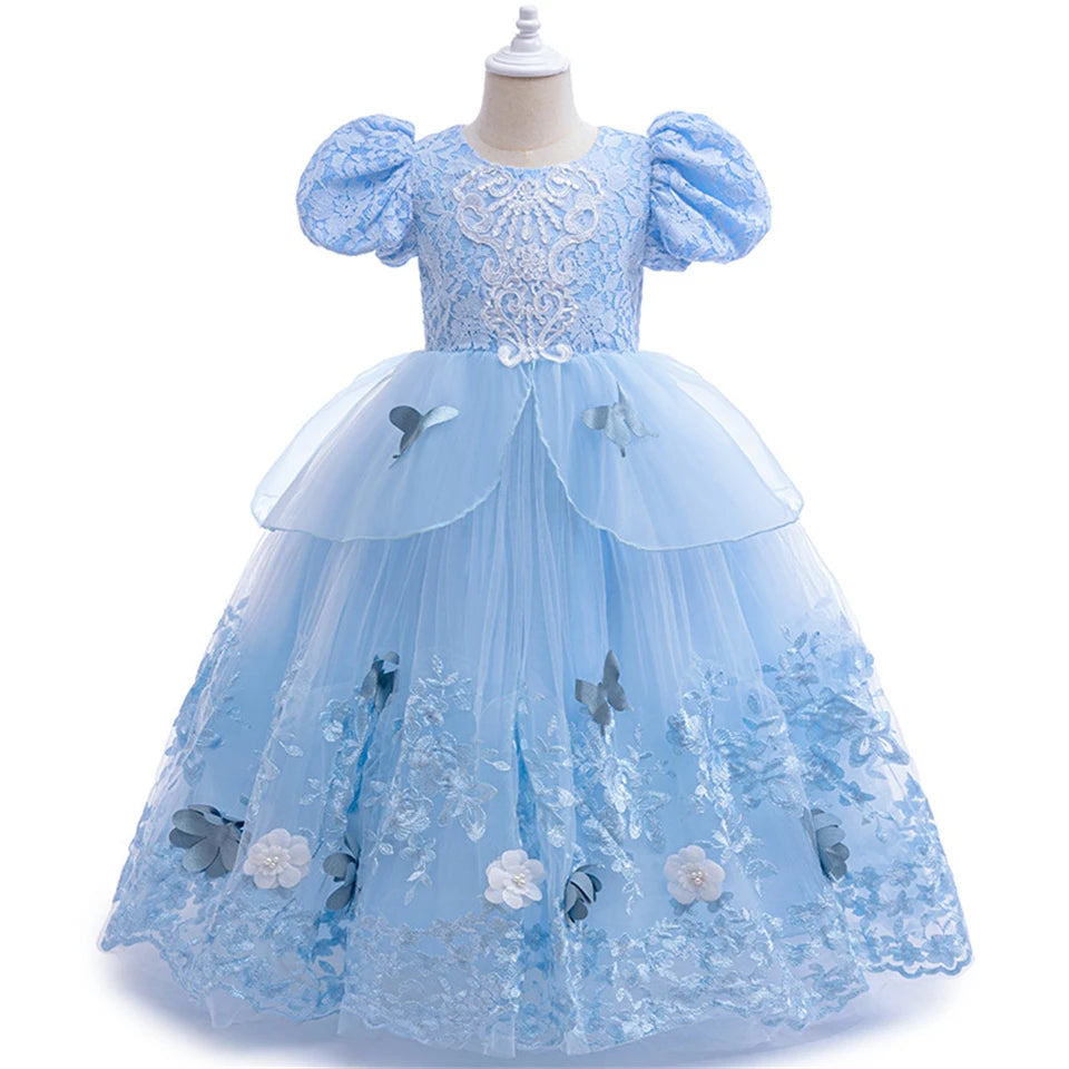 Cinderella Princess Dress Costume Sets