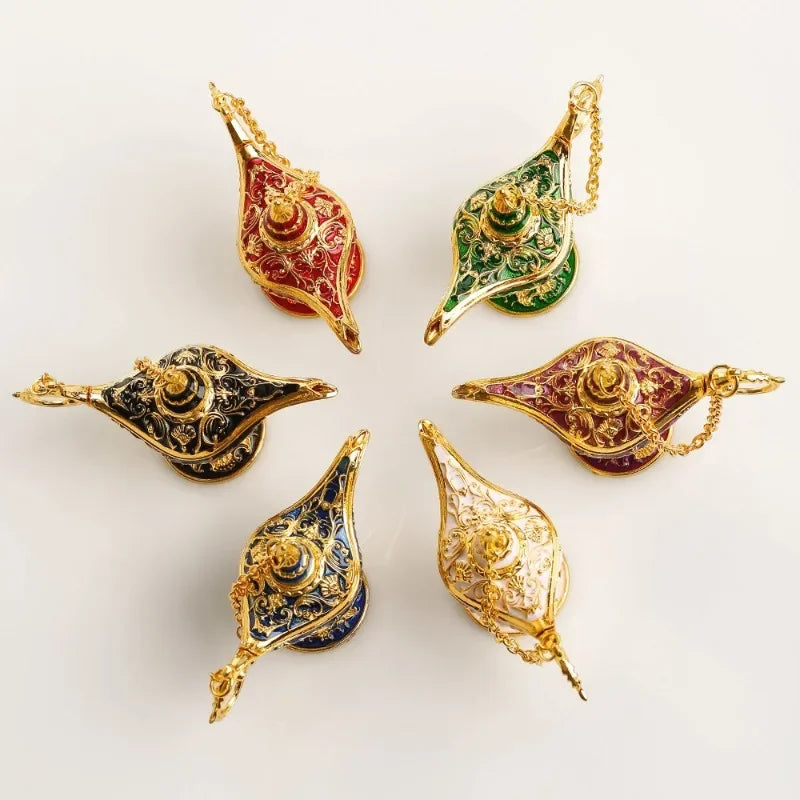 Aladdin's Lamp Magic Genie Wish Mini Decor