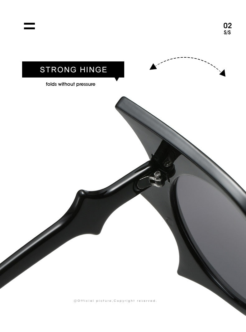 Betty Bat Retro Sunglasses