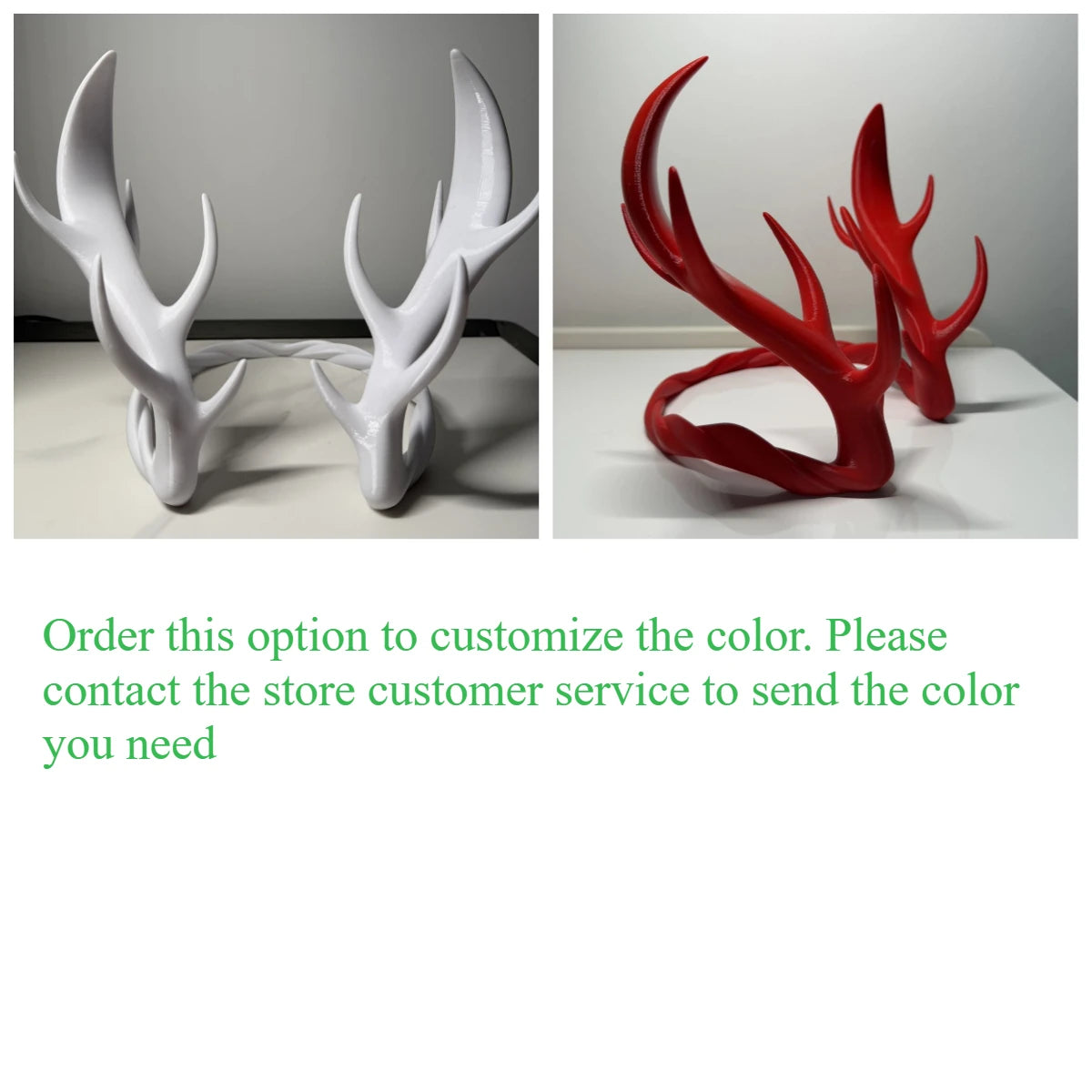 3D Printed Deer Antler Crown Elk Headdress