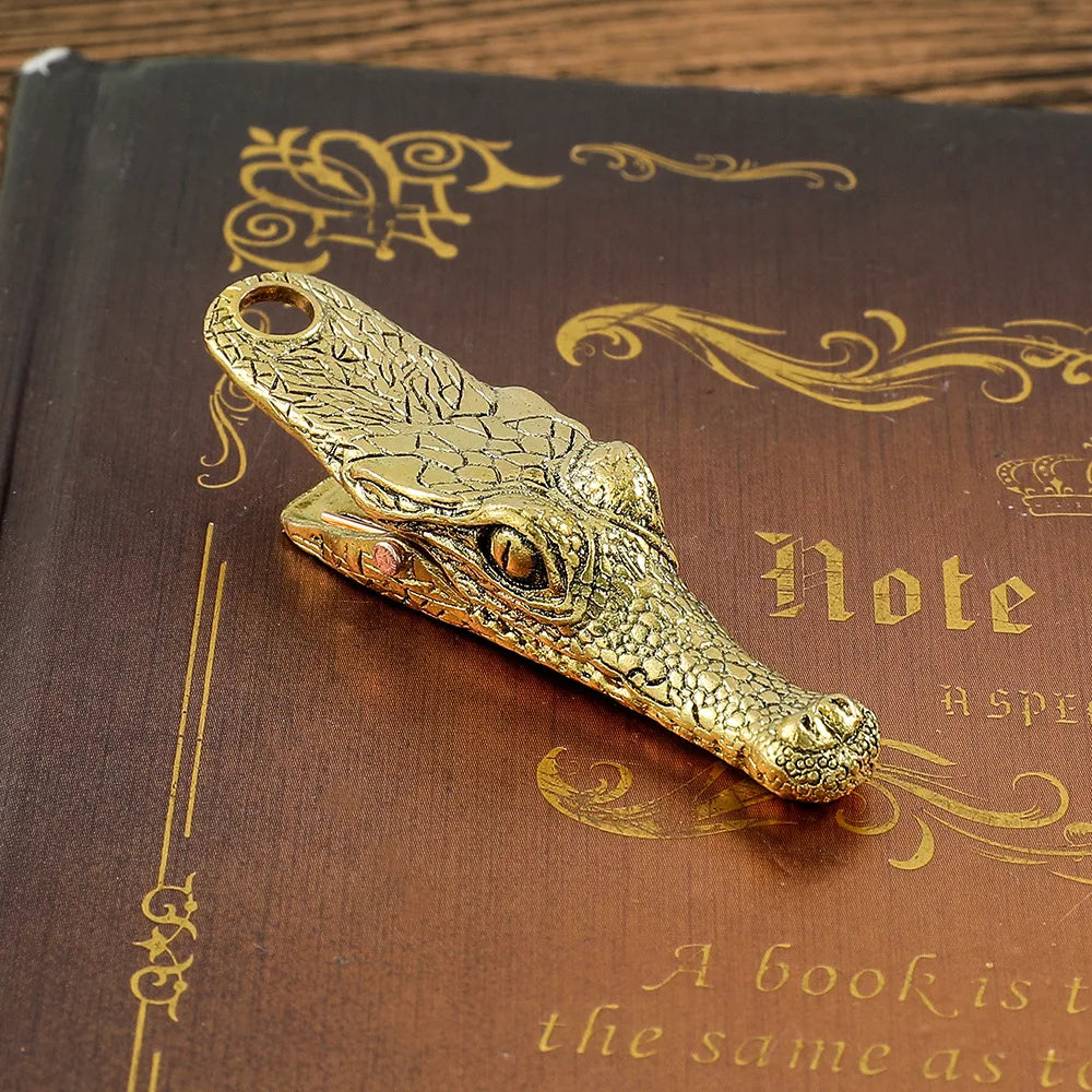 Crocodile Head Book Page Holder Clip Bookmark