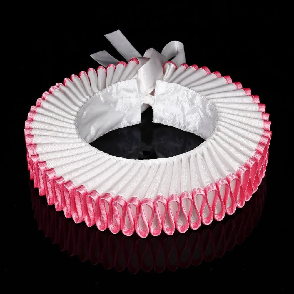 Elizabethan Tudor Ruff Collar Photoshoot Halloween Costume
