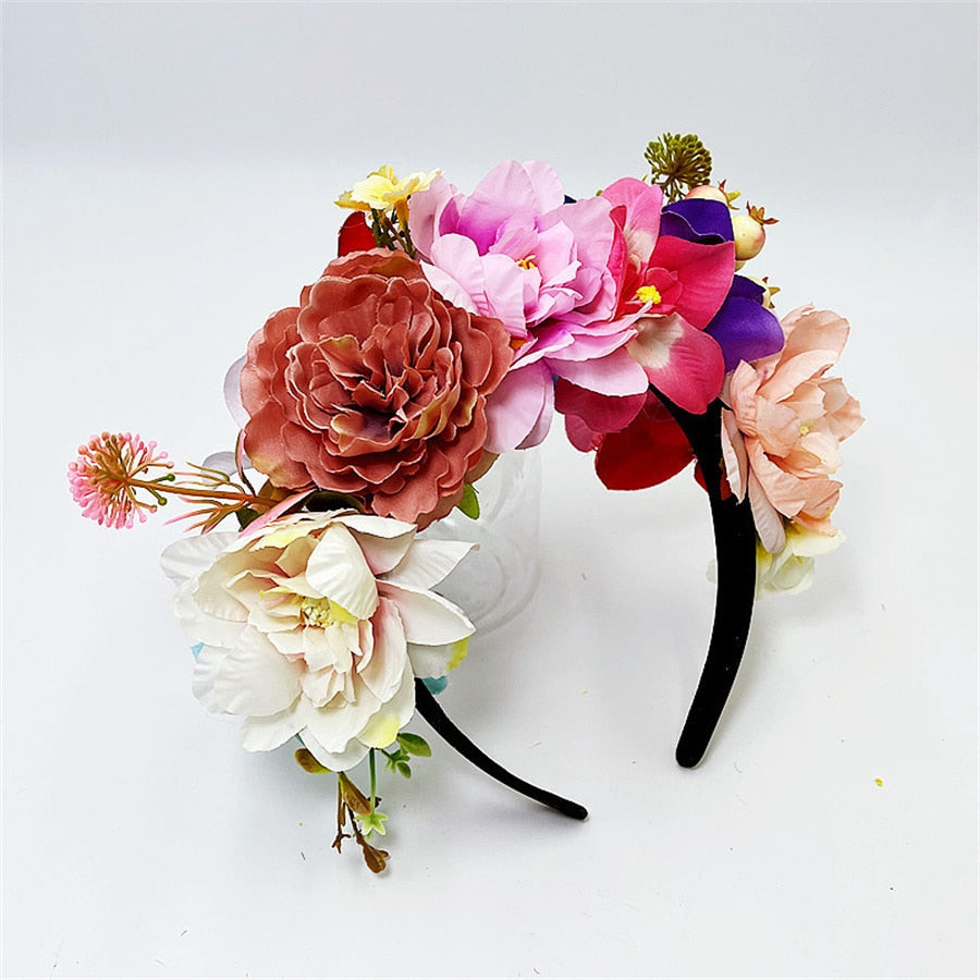 Spring Goddess Flower Crowns Floral Headband