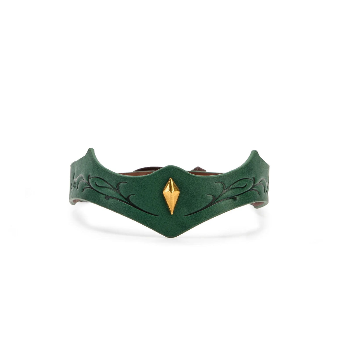 Embellished Medieval Forestcore Faecore Headpieces and Accessories Maple Leaf Deer
