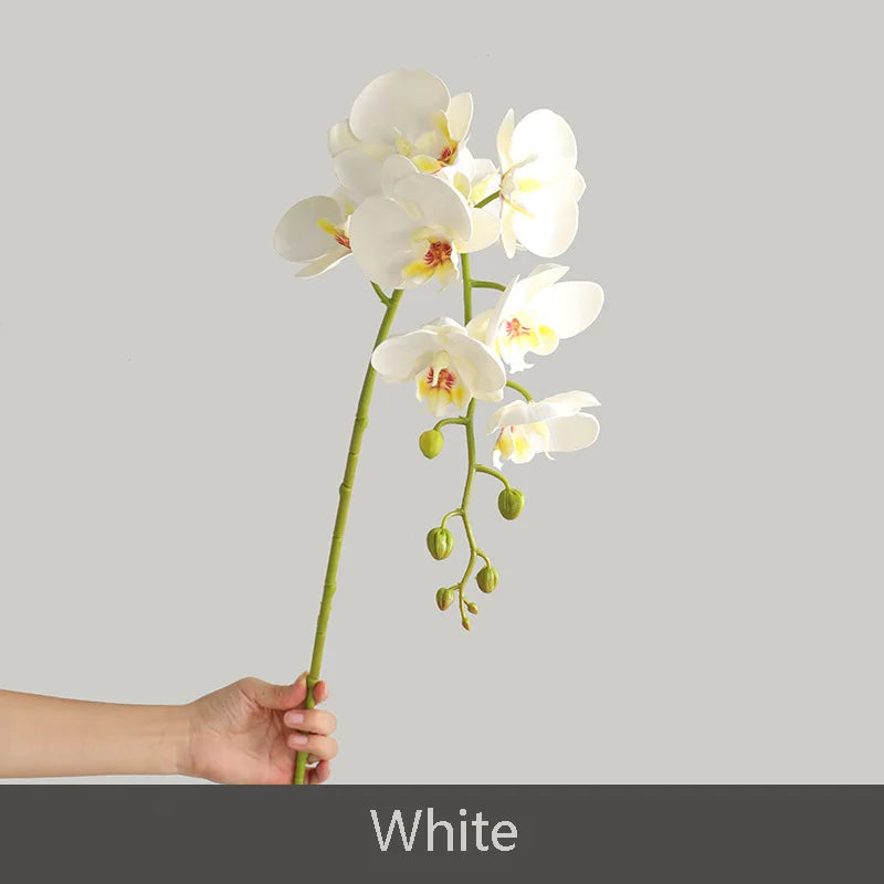 1 Stem Artificial Moth Orchid Butterfly Flower