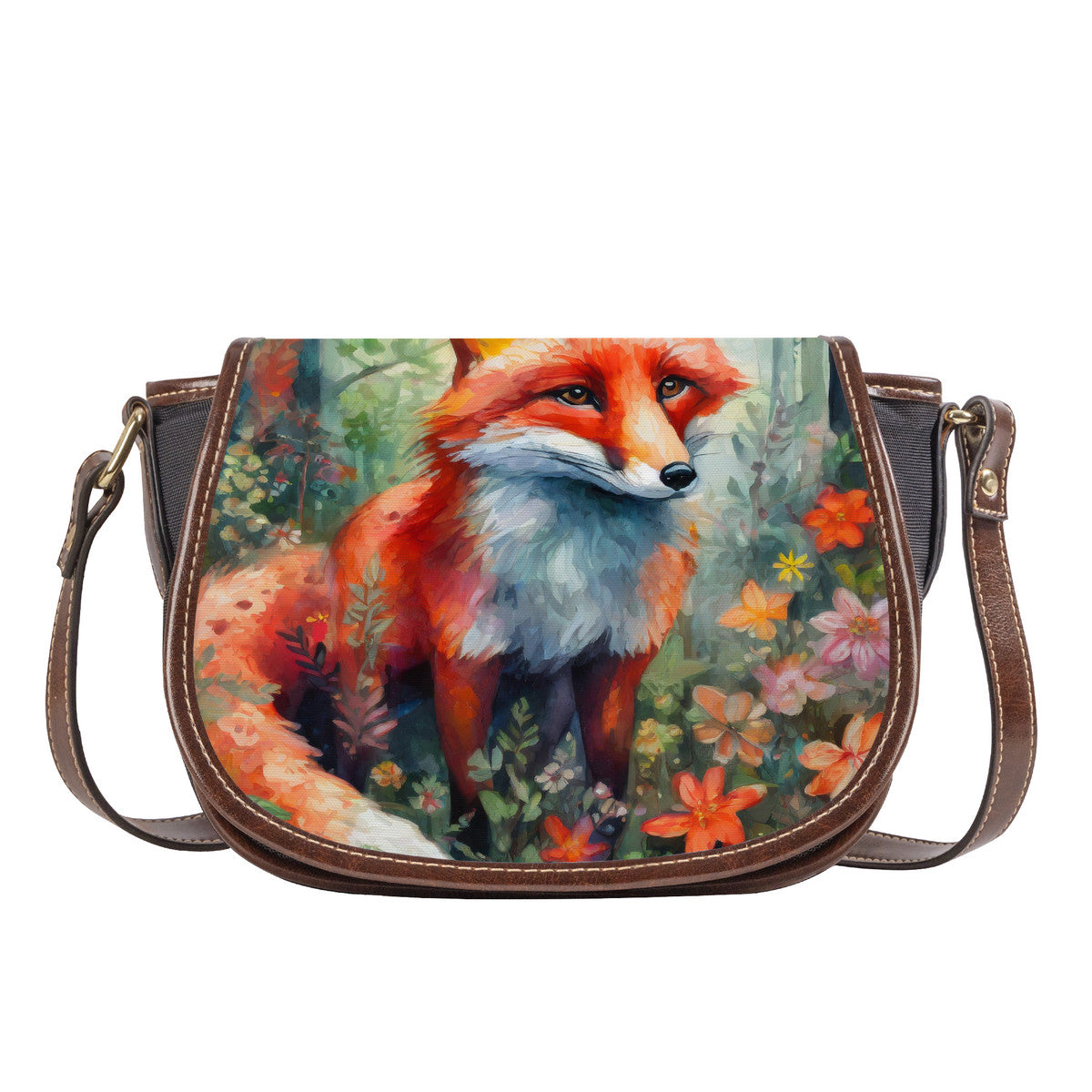 Woodland Fox Saddle Bag