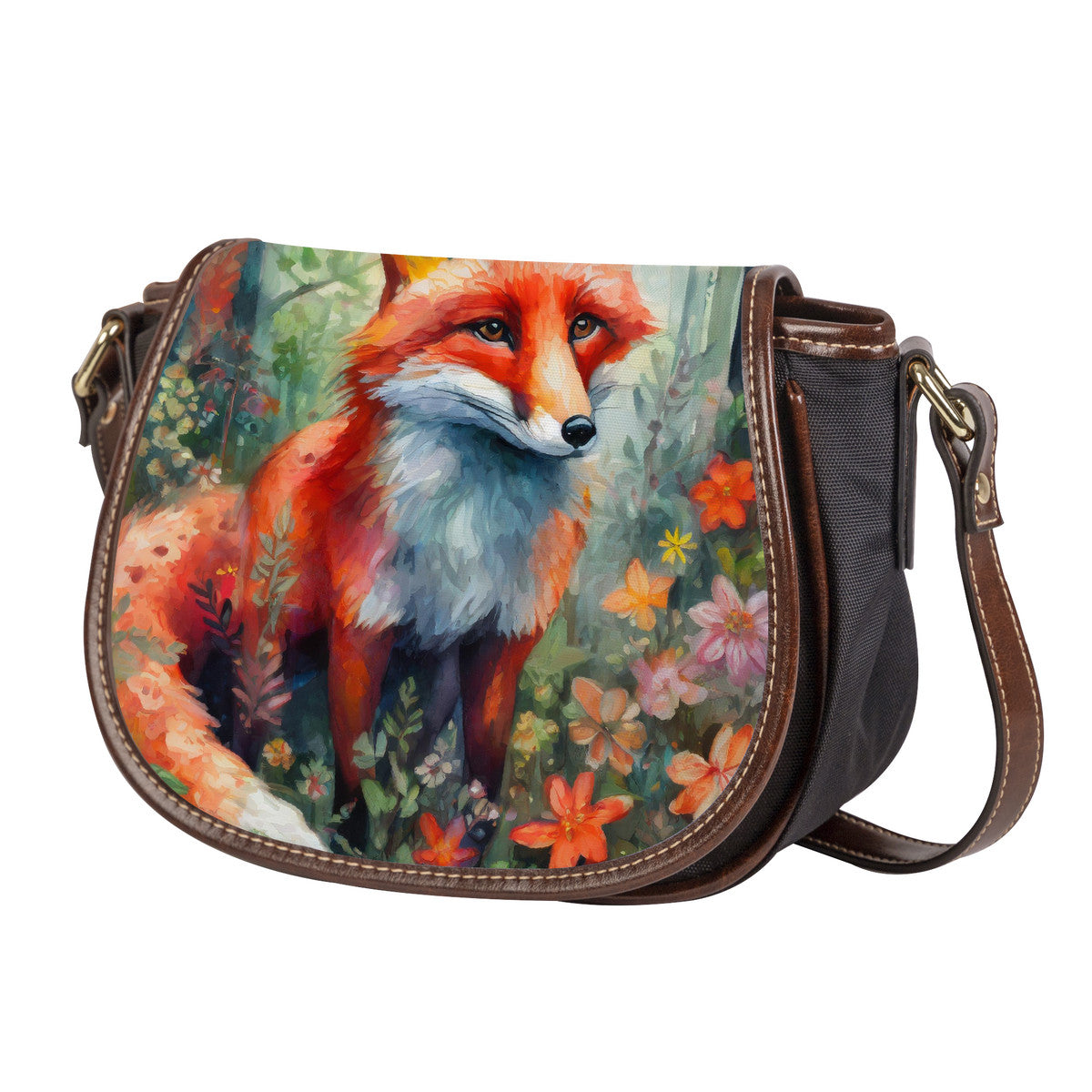 Woodland Fox Saddle Bag