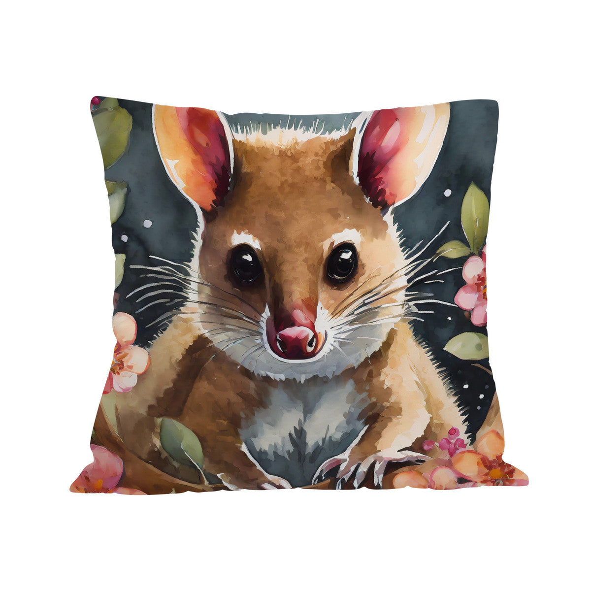 Poppy Possum Cushion Cover