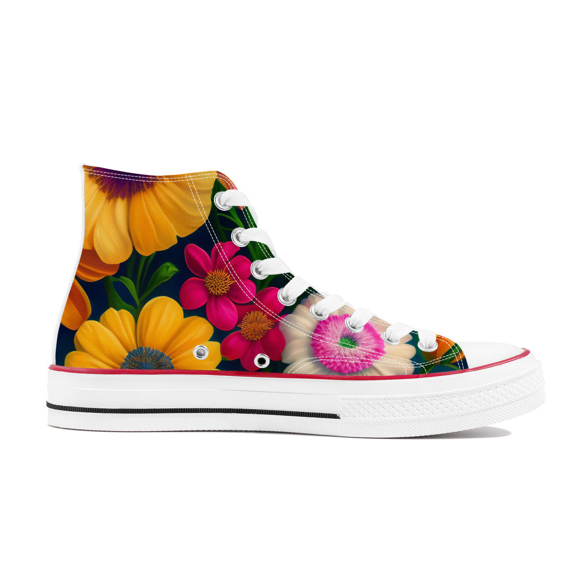 Bloss High Top Canvas Shoes