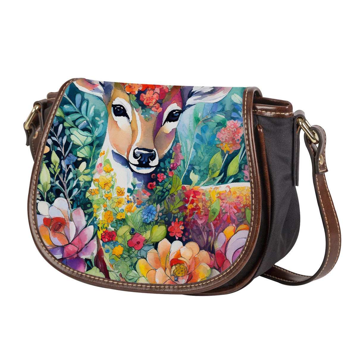 Woodland Deer Saddle Bag