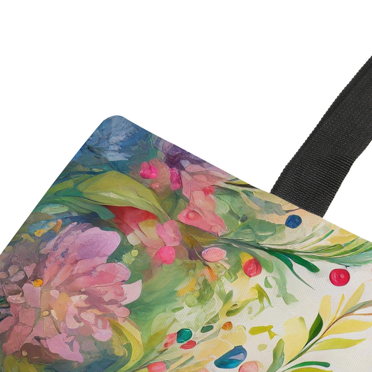 Woodland Peacock Cloth Shopping Tote